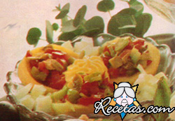 Fondos de alcauciles rellenos