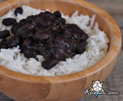 Frijoles a la cubana