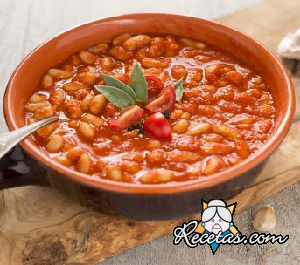 Frijoles all'uccelletto
