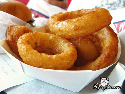 Frituras de cebollas