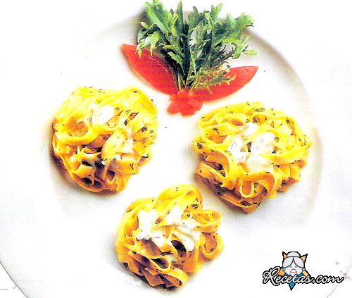 Frituras de fettucini