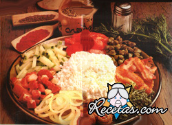 Fuente de cottage garnie