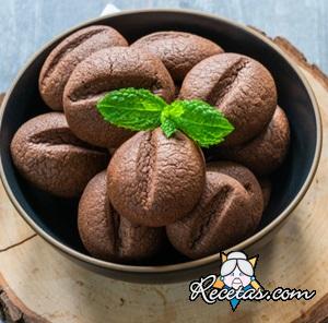 Galletas de chocolate y café sin gluten