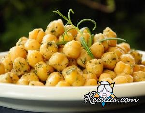 Garbanzos con romero