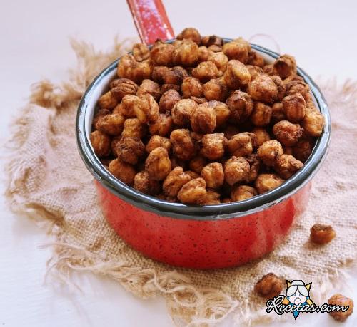 Garbanzos crujientes con pimentón