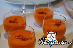 Gazpacho en salsa