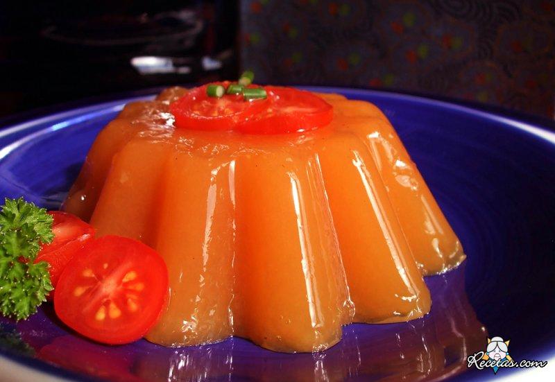 Gelatina de tomate