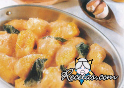 Gnocchi amarillos