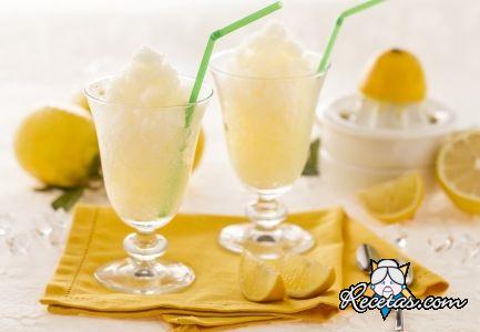 Granita de limón