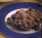 Gratinado de porotos y cebollas con nueces