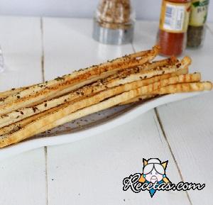 Grisines de hojaldre