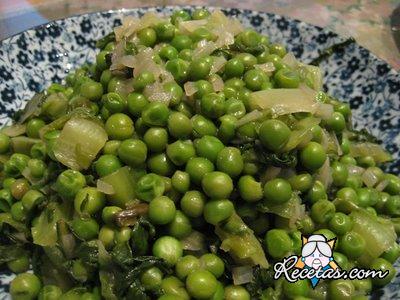 Guisantes a la francesa