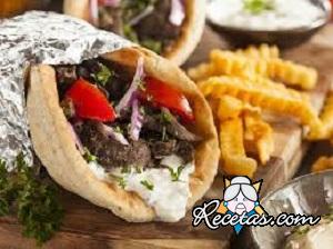 Gyros (carne de cerdo a la griega)