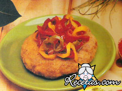 Hamburguesas con ajíes