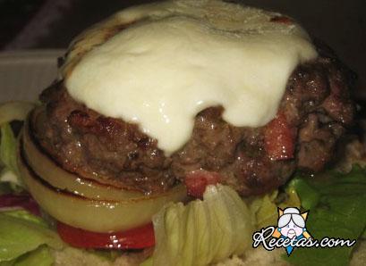 Hamburguesas a la italiana