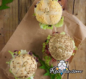 Hamburguesas a las hierbas