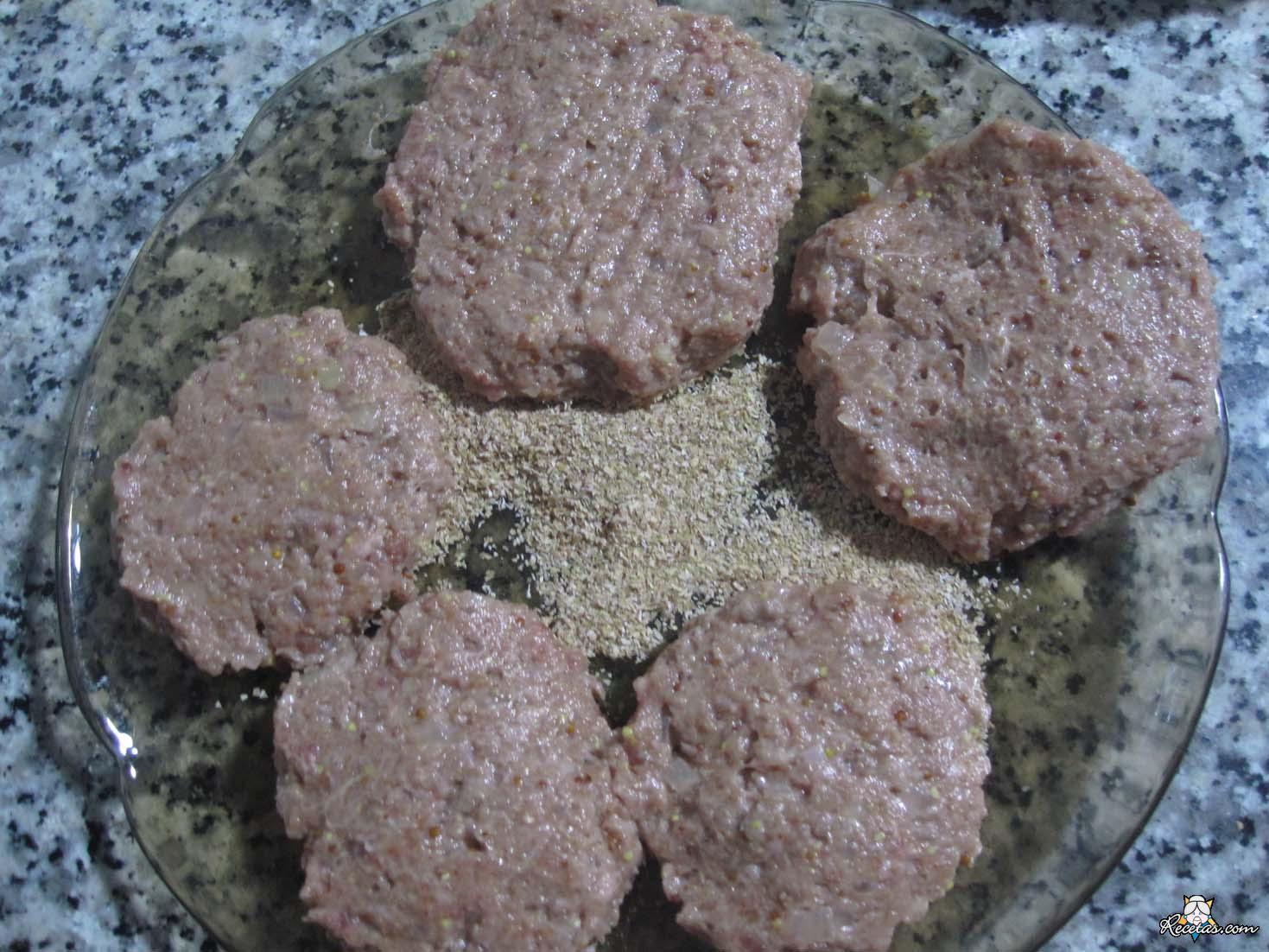 Hamburguesas caseras de carne
