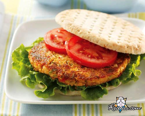 Hamburguesas de garbanzos