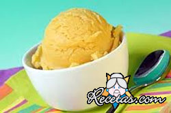 Helado de mango