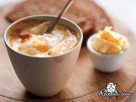 Huevos a la mozzarella