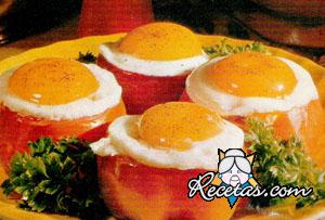 Huevos con tomates