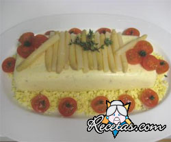 Molde de huevos a la tártara