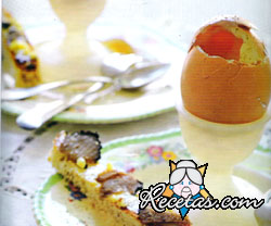 Huevos trufados