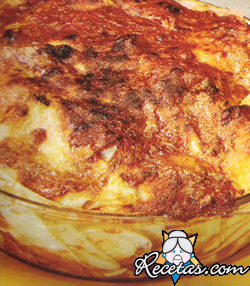 Lasagne al graten