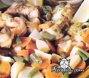 Lenguado con alcaparras