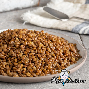 Lentejas con jengibre fresco