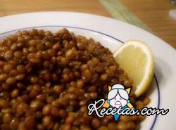 Lentejas al orégano