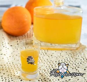 Licor de naranja arancello