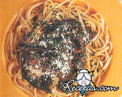 Linguini con funghi porcini