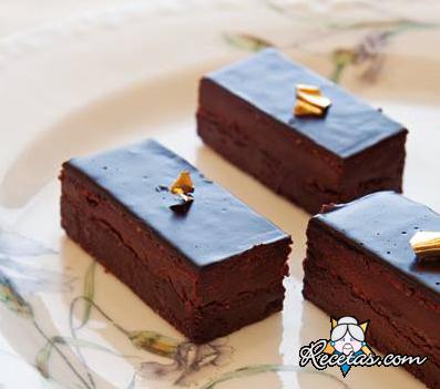 Lingotes de chocolate