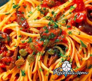 Linguini alla puttanesca