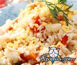 Locro de bacalao con coco