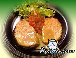 Lomo en salsa de maracuya