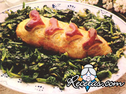 Lomo de cerdo relleno en croute