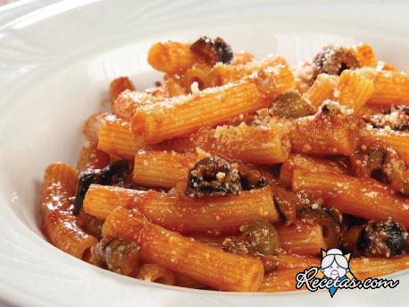 Macarrones a la putanesca