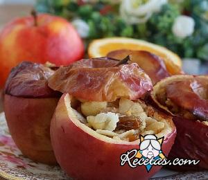Manzanas rellenas