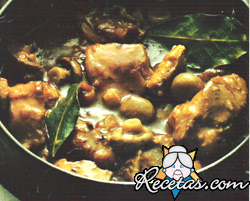 Ternera a la Marengo