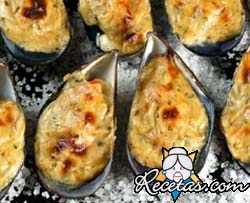 Mejillones gratinados