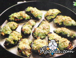 Mejillones al gratin