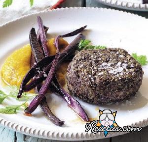 Mini hamburguesas de quinua con zanahorias