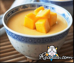 Mousse de mango