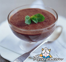 Mousse de chocolate light