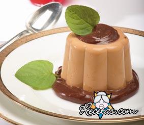 Mousse de boniatos y dulce de leche