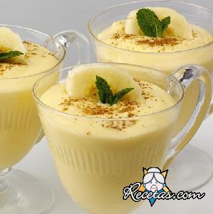 Mousse de plátano