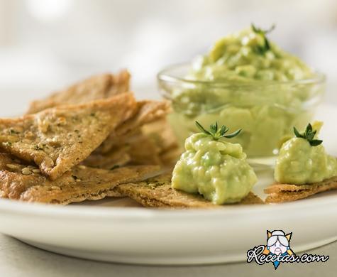 Mousse verde de aguacates