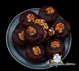 Muffin al triple chocolate